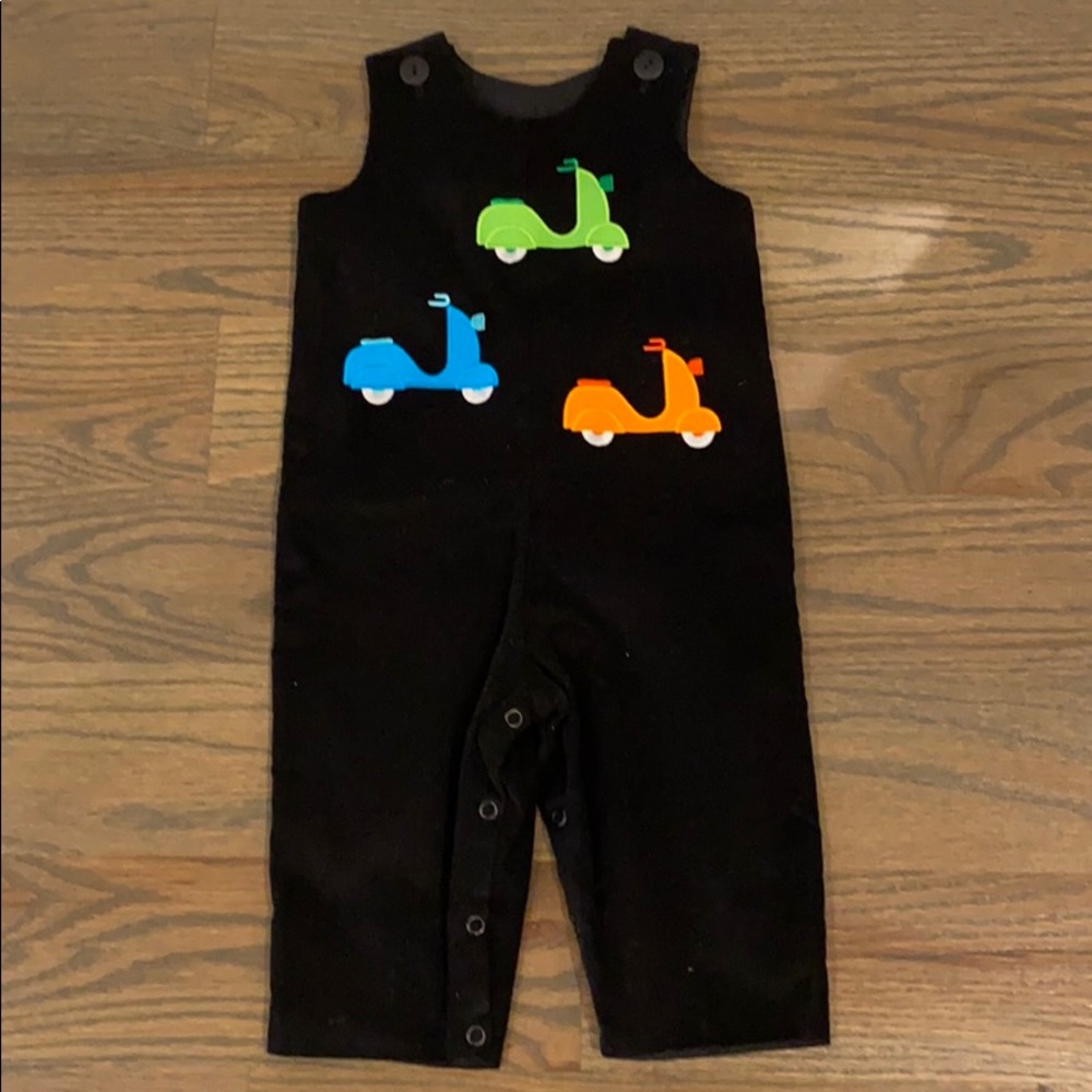 Black Corduroy Jon Jon